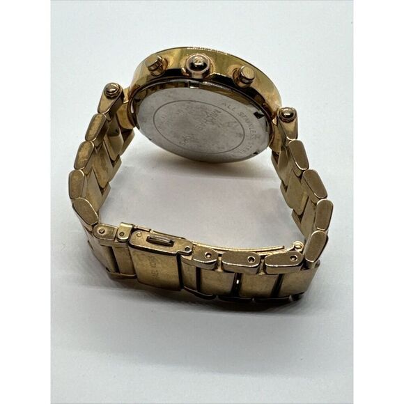Michael Kors Parker MK5806 Women Rose Gold Steel Analog Dial Wrist Watch JNA871 main image 8